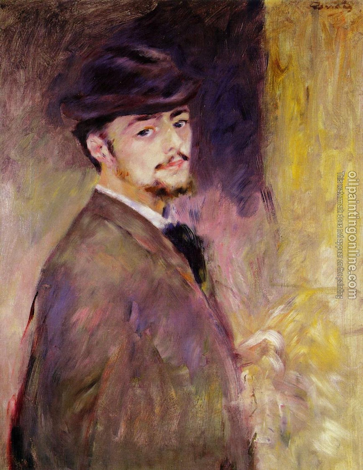 Renoir, Pierre Auguste - Self Portrait